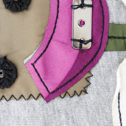 Prada Short Sleeve T-Shirt Cotton Multicolor Robot S