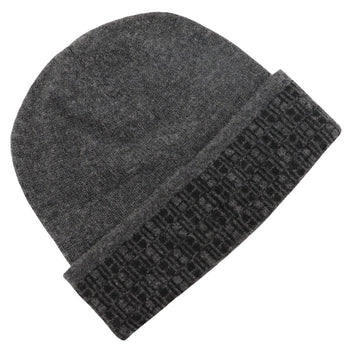 Hermes Other Hats Cashmere Gray Knit Hat Women(Unisex) La