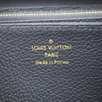 Louis Vuitton Long Wallet Purse M62121 Leather Navy Monogram Ann Platt Marine Rouge Women(Unisex)
