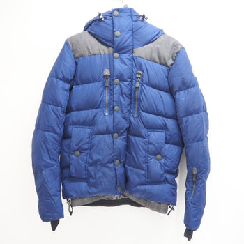 Moncler Down Jacket Polyester, Nylon Navy Grenoble Rodenberg 14 Years Mens No Size Listed