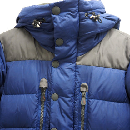 Moncler Down Jacket Polyester, Nylon Navy Grenoble Rodenberg 14 Years Mens No Size Listed