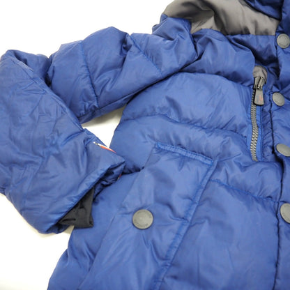 Moncler Down Jacket Polyester, Nylon Navy Grenoble Rodenberg 14 Years Mens No Size Listed