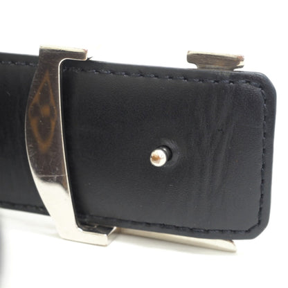 Louis Vuitton Belt M9821 Leather Brown Monogram Suntur Lv Initials