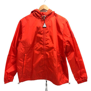 Moncler Nylon Jacket Nylon Red Alexandrite Women No Size Listed