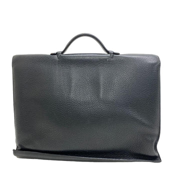 Hermes Business Bag Taurillon Clemence Black Sac Adepeche 38 Mens