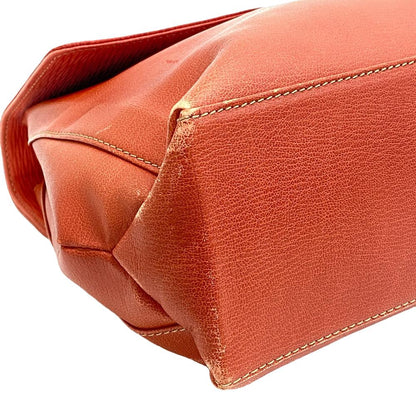 Loewe Handbag Leather Red Twisted Metal Velazquez Women
