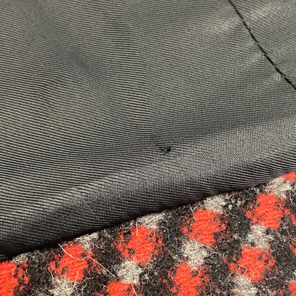 Prada Poncho Wool, Angora Red 14Aw Outer Women 36