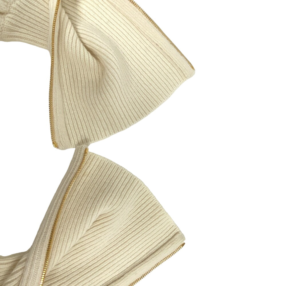 Gucci Knit Xkb2A Wool, Acrylic White High Neck Knit Xs(160/84Y)
