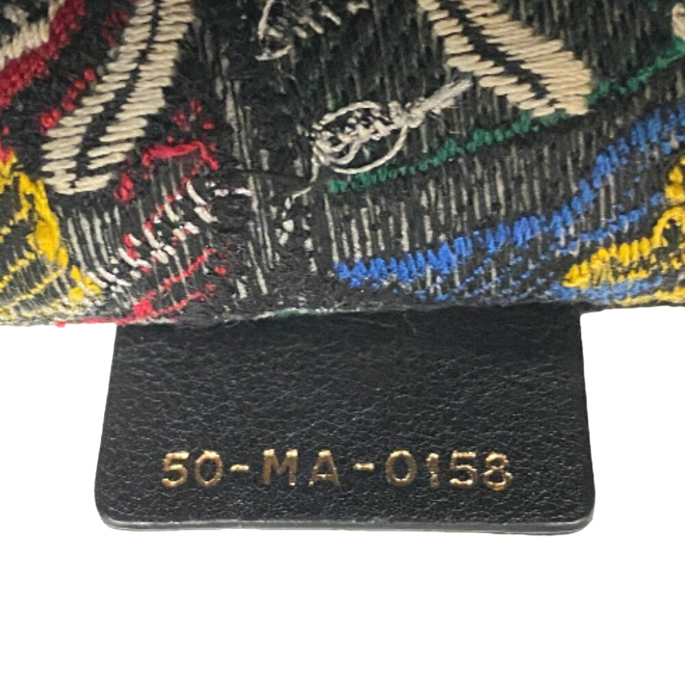 Christian Dior Tote Bag Canvas Multicolor Book Tote Large Women