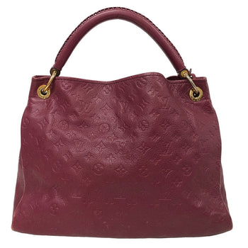 Louis Vuitton Handbag M94047 Leather Purple Monogram Ann Platt Artsymm Women