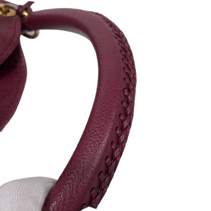 Louis Vuitton Handbag M94047 Leather Purple Monogram Ann Platt Artsymm Women
