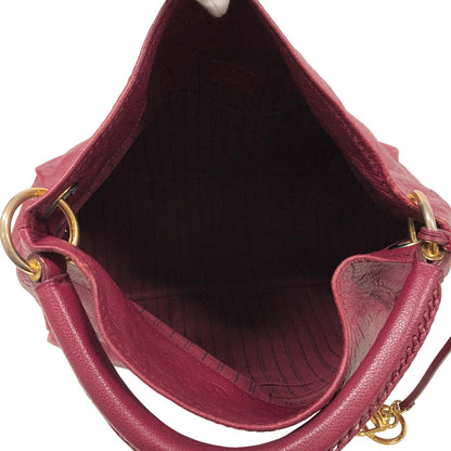 Louis Vuitton Handbag M94047 Leather Purple Monogram Ann Platt Artsymm Women