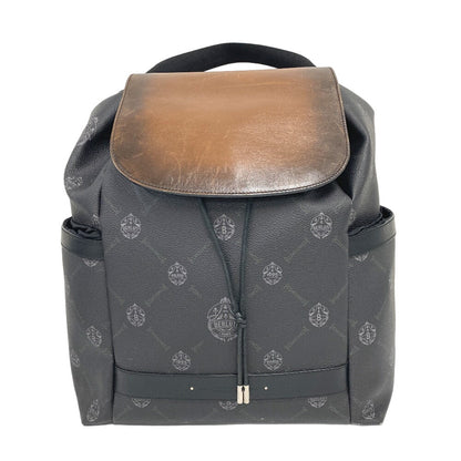 Berluti Backpack Pvc, Leather Black Hiker Mens