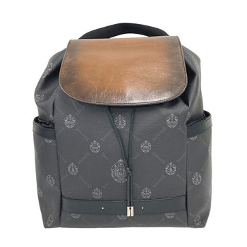 Berluti Backpack Pvc, Leather Black Hiker Mens