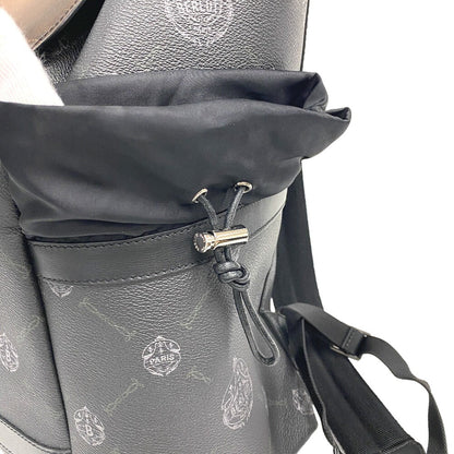 Berluti Backpack Pvc, Leather Black Hiker Mens
