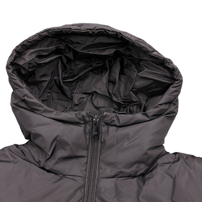 Prada Down Jacket 29F430 Nylon Black 21 Years 38 Triangle Logo Women 38