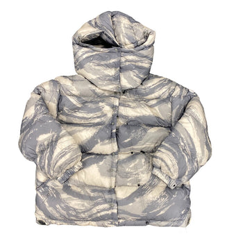 Moncler Down Jacket Nylon Gray Moncler Genius X Hike 22 00 Galenstockis Print Mens Tg00