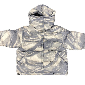 Moncler Down Jacket Nylon Gray Moncler Genius X Hike 22 00 Galenstockis Print Mens Tg00