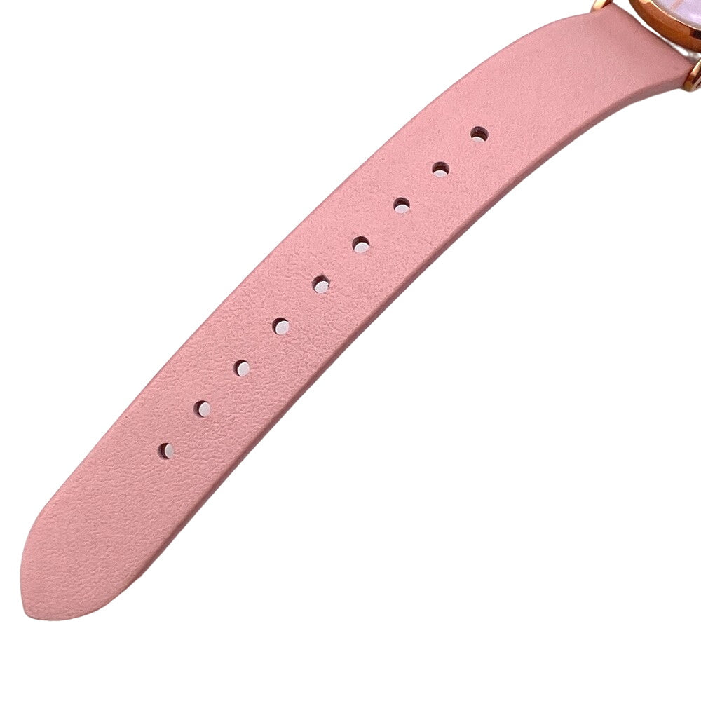 Coach Watches 14503628 Leather Pink Pink Pearl Women