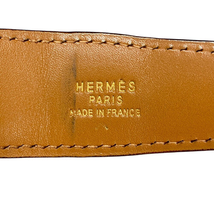 Hermes Belt Polosus Black Crocodile H Belt