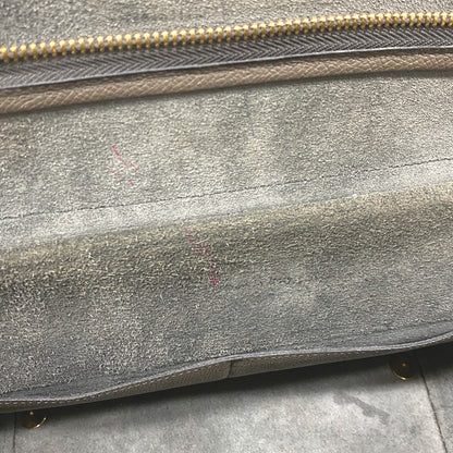 Celine Handbag Leather Gray Belt Bag Mini