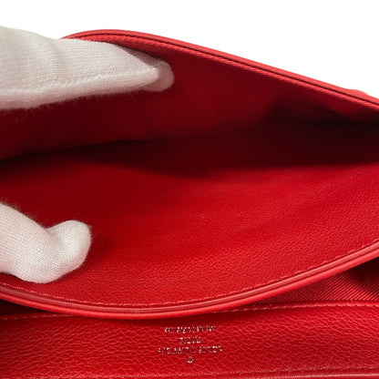 Louis Vuitton Shoulder Bag M51202 Leather Red Lv Logo Rock Me 2 Bb Women