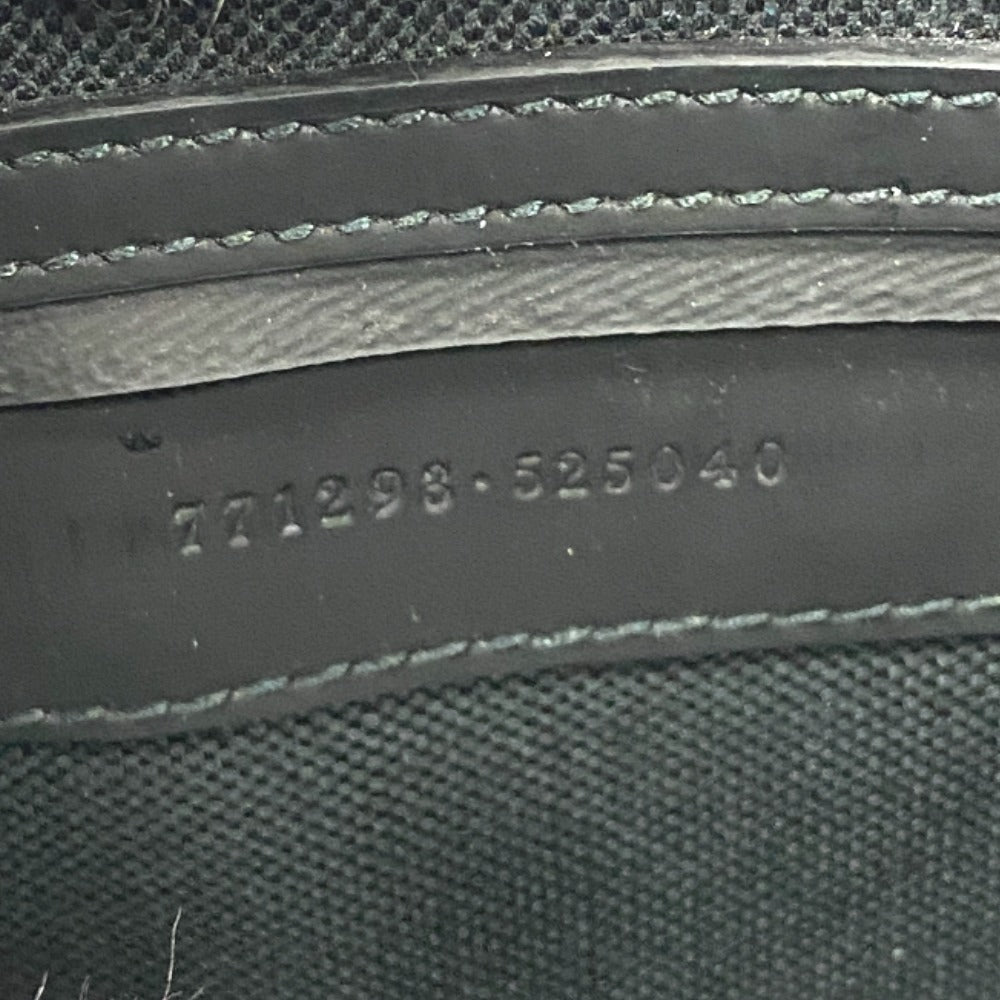 Gucci Shoulder Bag 771293 Rubber Black Gg Rubber Mens