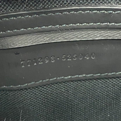 Gucci Shoulder Bag 771293 Rubber Black Gg Rubber Mens