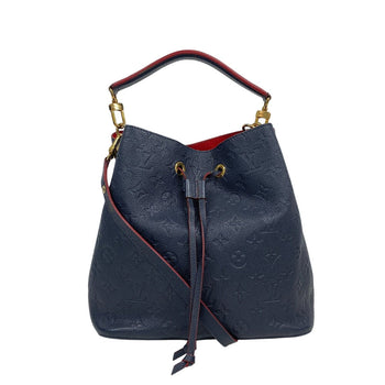 Louis Vuitton Shoulder Bag M45306 Monogram Ann Platt Navy 2Way Type Monogram Ann Platt Neonoe Women