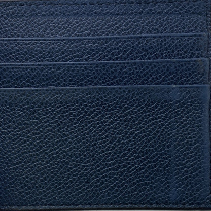 Prada Money Clip 2Mn077 Leather Black Card Case Safiano Leather Mens