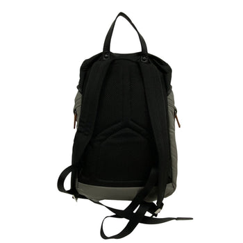 Prada Backpack 1Bz039 Nylon, Leather Gray Test Women(Unisex)