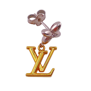 Louis Vuitton Pierce M01287 Gold Plated Gold Pierce Pendant Lv Iconic Flower Women