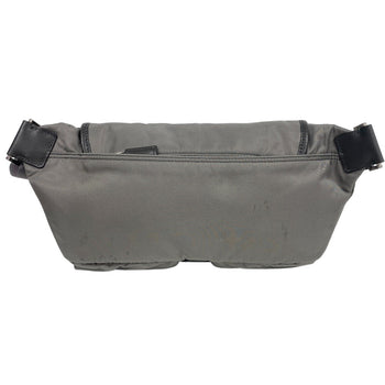 Prada Sling Bag 2Vh174 Nylon, Recycled Polyamide Gray Re-Nylon Mens(Unisex)