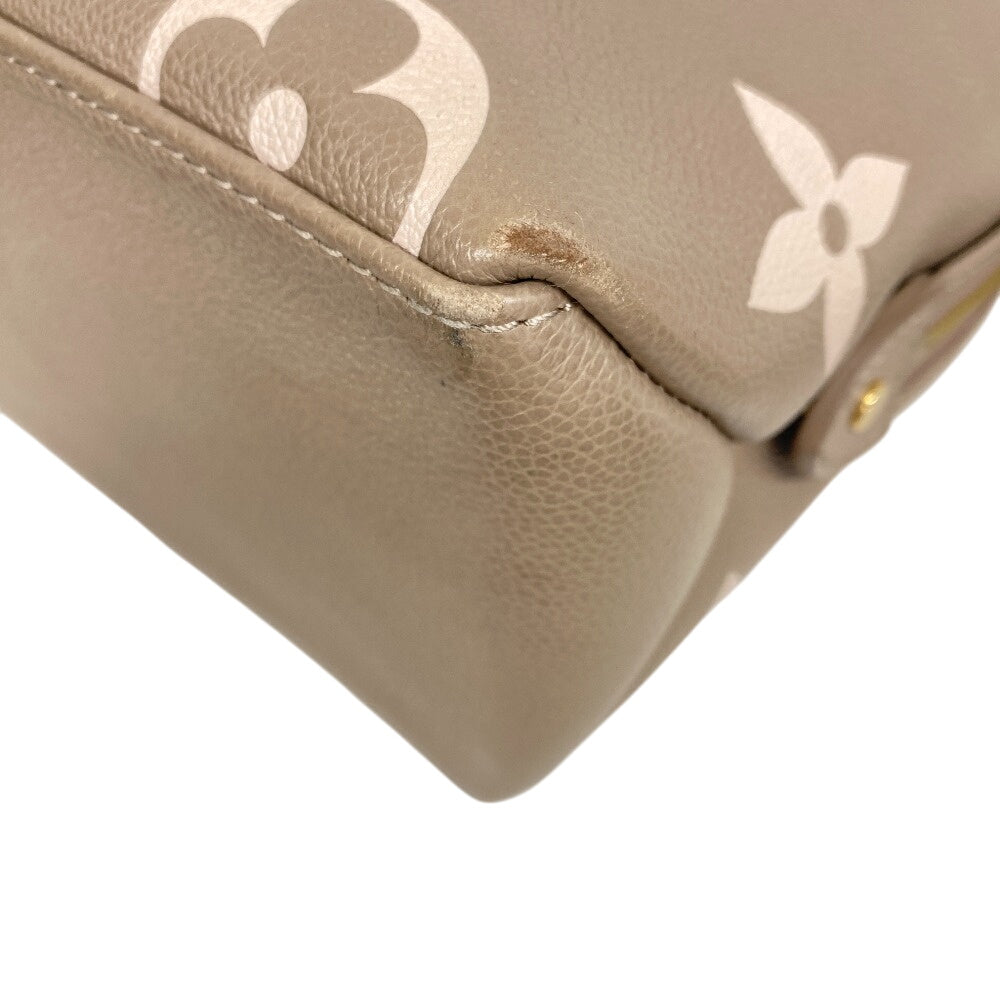 Louis Vuitton Handbag M58914 Leather Turtrail Claim Monogram Empreinte Bicolor Petit Palais Pm Women