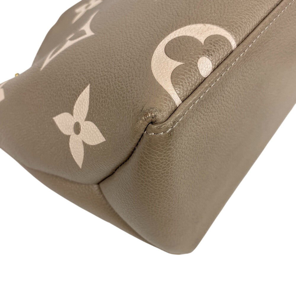 Louis Vuitton Handbag M58914 Leather Turtrail Claim Monogram Empreinte Bicolor Petit Palais Pm Women
