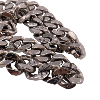 Louis Vuitton Necklace M69987 Metal Silver Collier Lvchain Links Mens