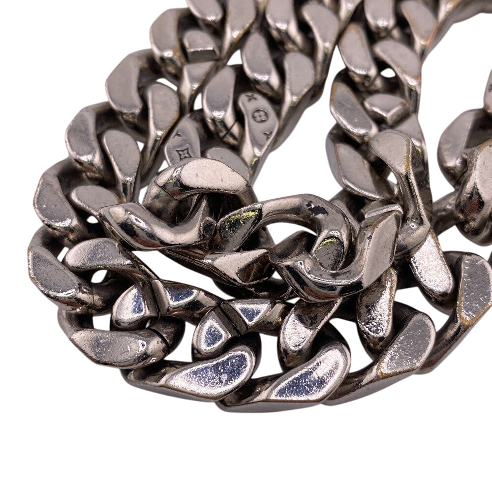 Louis Vuitton Necklace M69987 Metal Silver Collier Lvchain Links Mens
