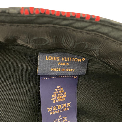 Louis Vuitton Cap M7360L Cotton, Nylon Red Damier Pop Cap Damier Women(Unisex)