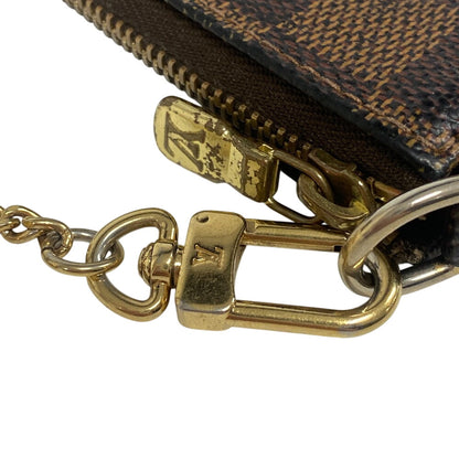 Louis Vuitton Pouch N58009 Damier Brown Accessory Pouch Damier Mini Pochette Accessoar Women