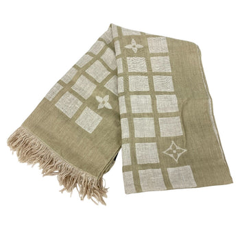 Louis Vuitton Stall Wool, Linen Beige Monogram Women