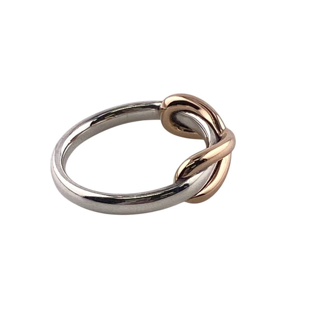 Tiffany&Co. Ring Silver925 Gold Infinity