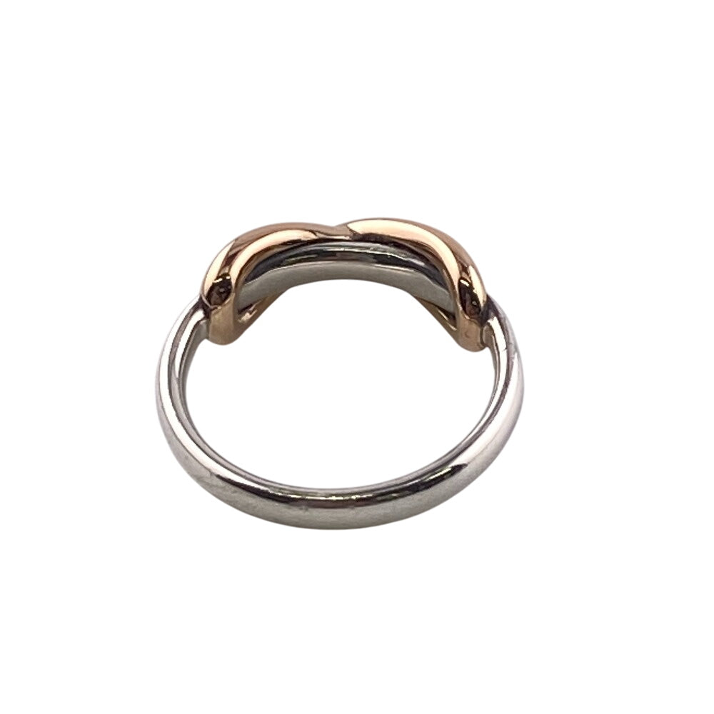 Tiffany&Co. Ring Silver925 Gold Infinity
