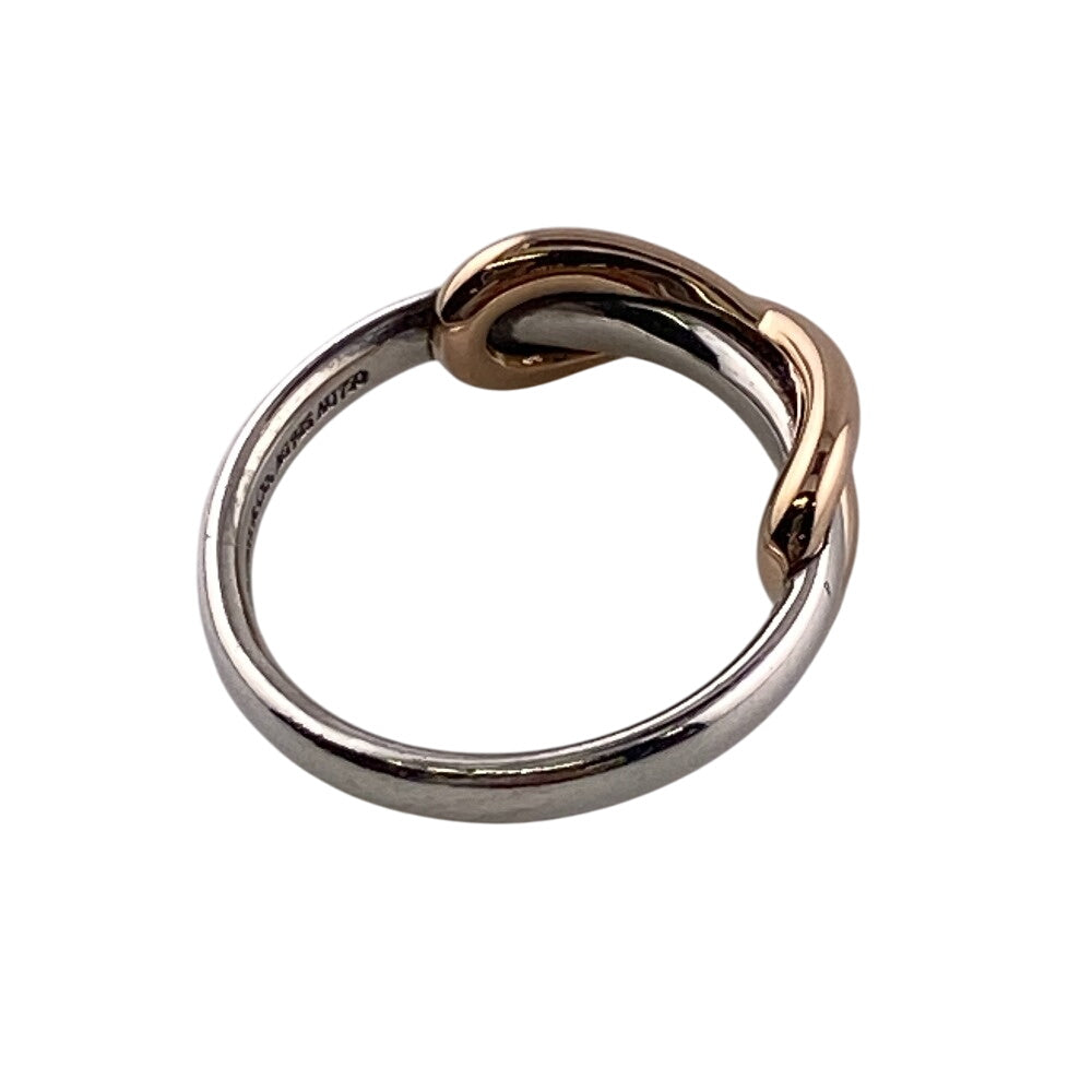 Tiffany&Co. Ring Silver925 Gold Infinity