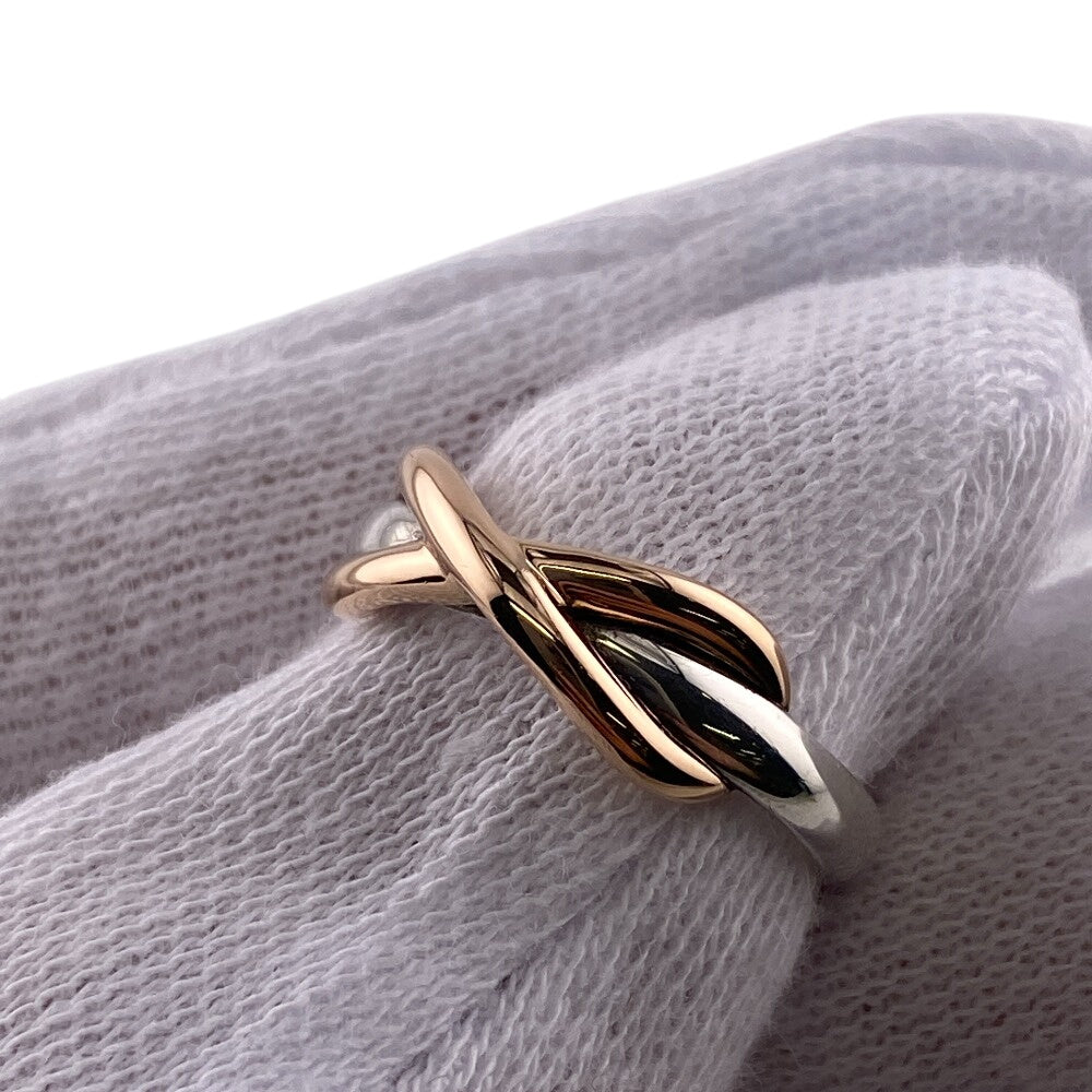 Tiffany&Co. Ring Silver925 Gold Infinity