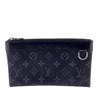 Louis Vuitton Pochette M44323 Monogram Eclipse Black Monogram Eclipse Discovery Pm Mens