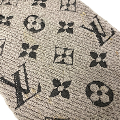 Louis Vuitton Scarf M72242 Wool, Silk Gray Escalp Logo Mania Women(Unisex)