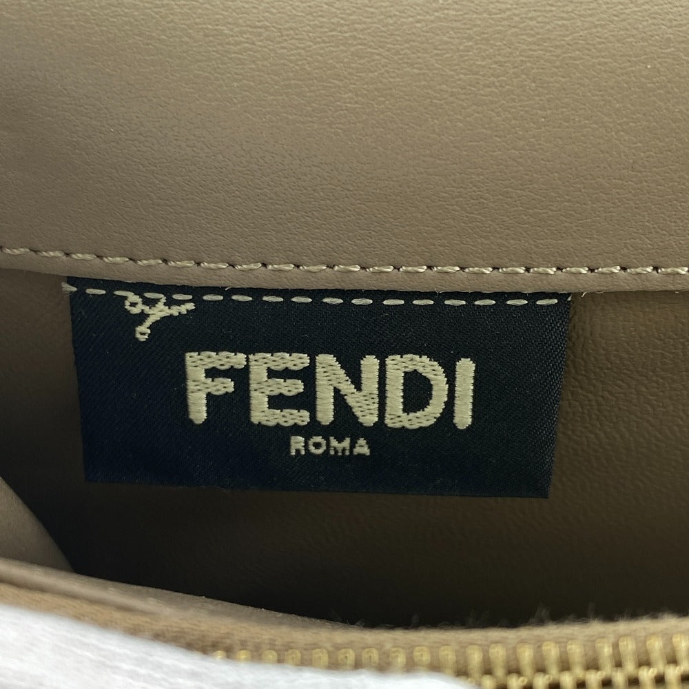 Fendi Long Wallet Purse 8M0308 Calfskin Gurege Tortoise Pattern Peekaboo Women
