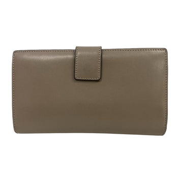 Fendi Long Wallet Purse 8M0308 Calfskin Gurege Tortoise Pattern Peekaboo Women