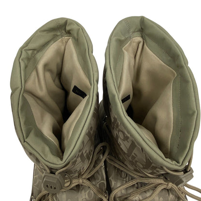 Christian Dior Boots Fabric, Nylon Beige Oblique Dior Snow Mens 44