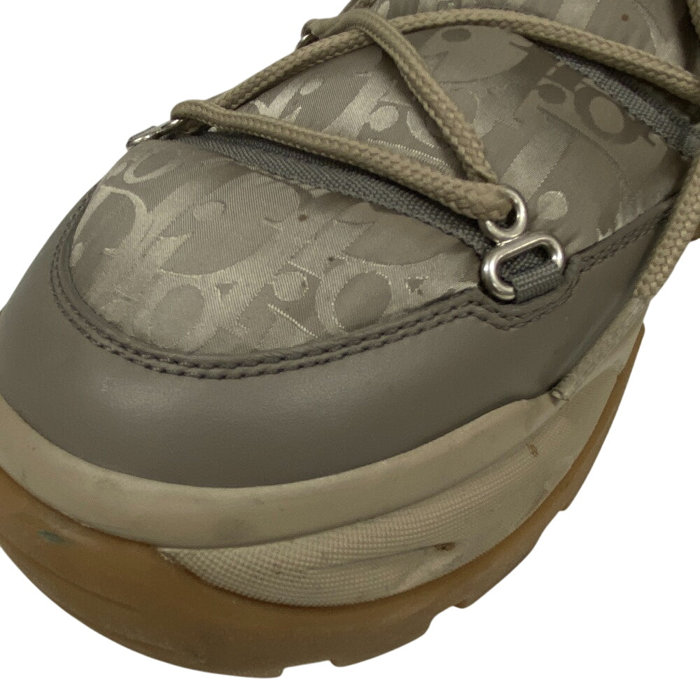Christian Dior Boots Fabric, Nylon Beige Oblique Dior Snow Mens 44